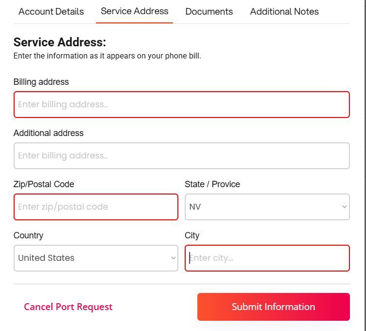 Porting - How to Check and Update Your Port Request